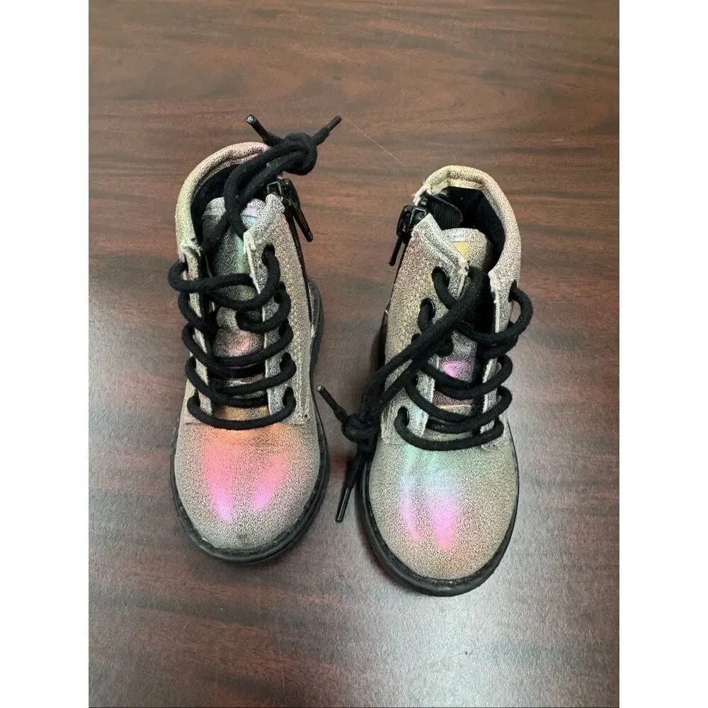 The Children’s Place Rainbow Boots Size Toddler 4